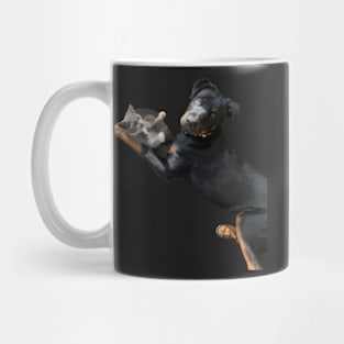 Puppy and Kitten Mug